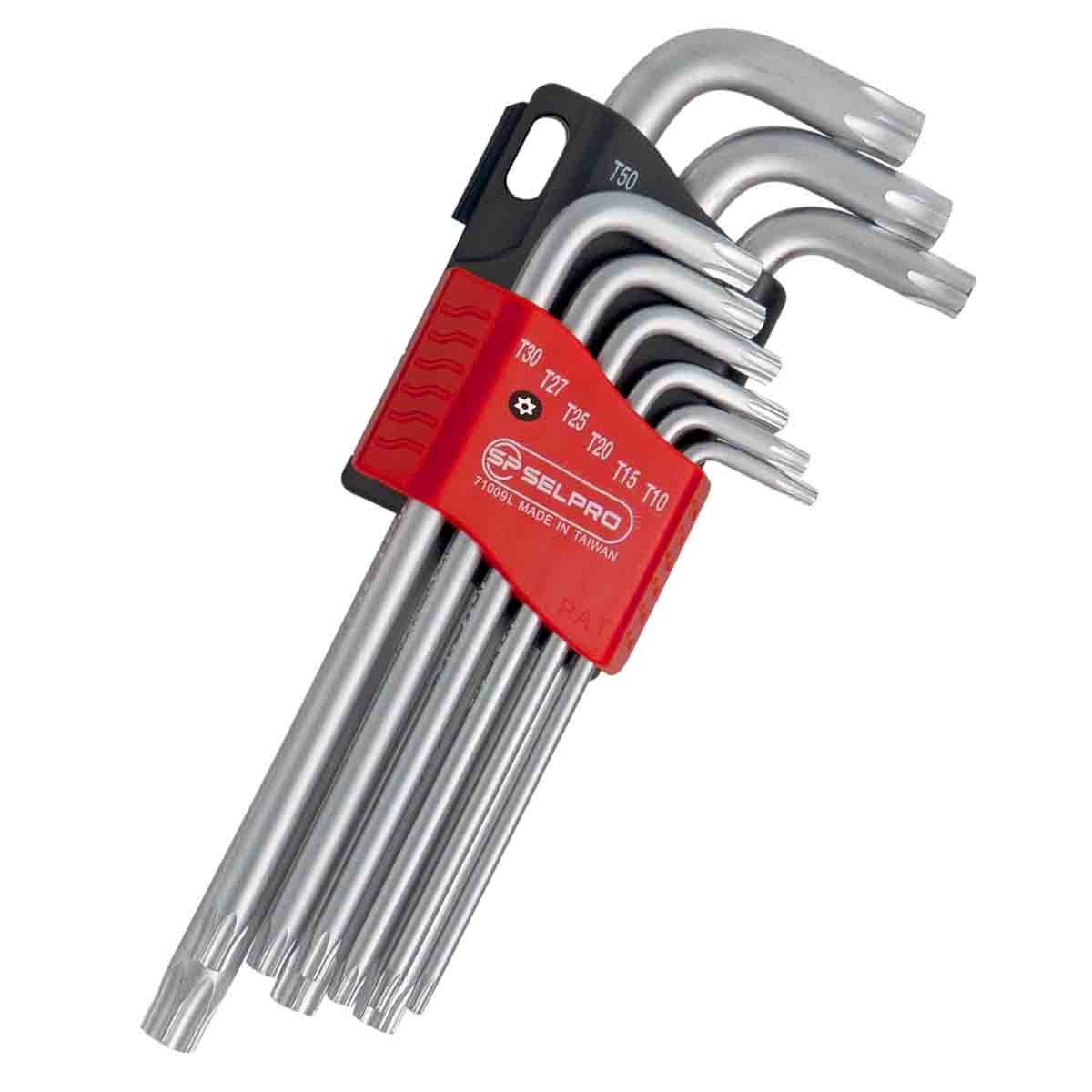 9 Pcs Temper Proof Torx Allen Key Set