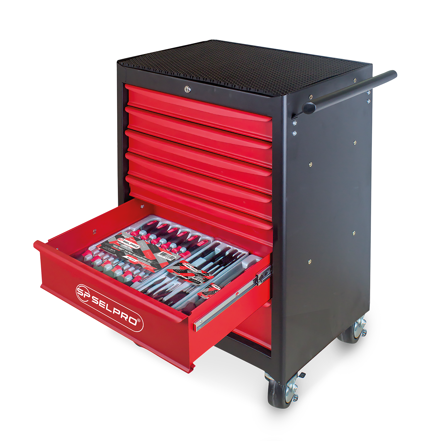 365 Pcs 7 Drawer Tool Trolley.