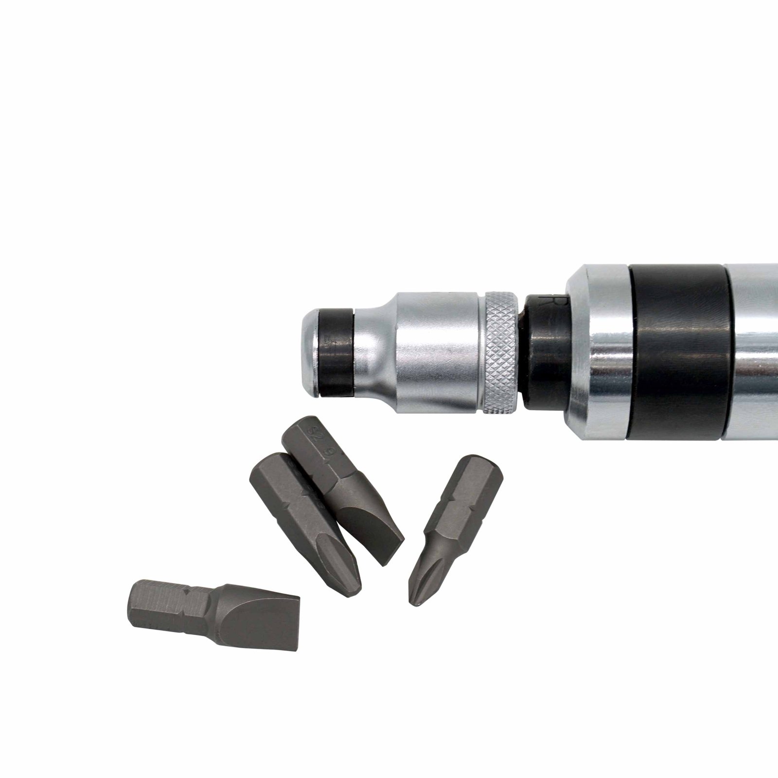 6 Pcs Impact Screwdriver and Bits Set