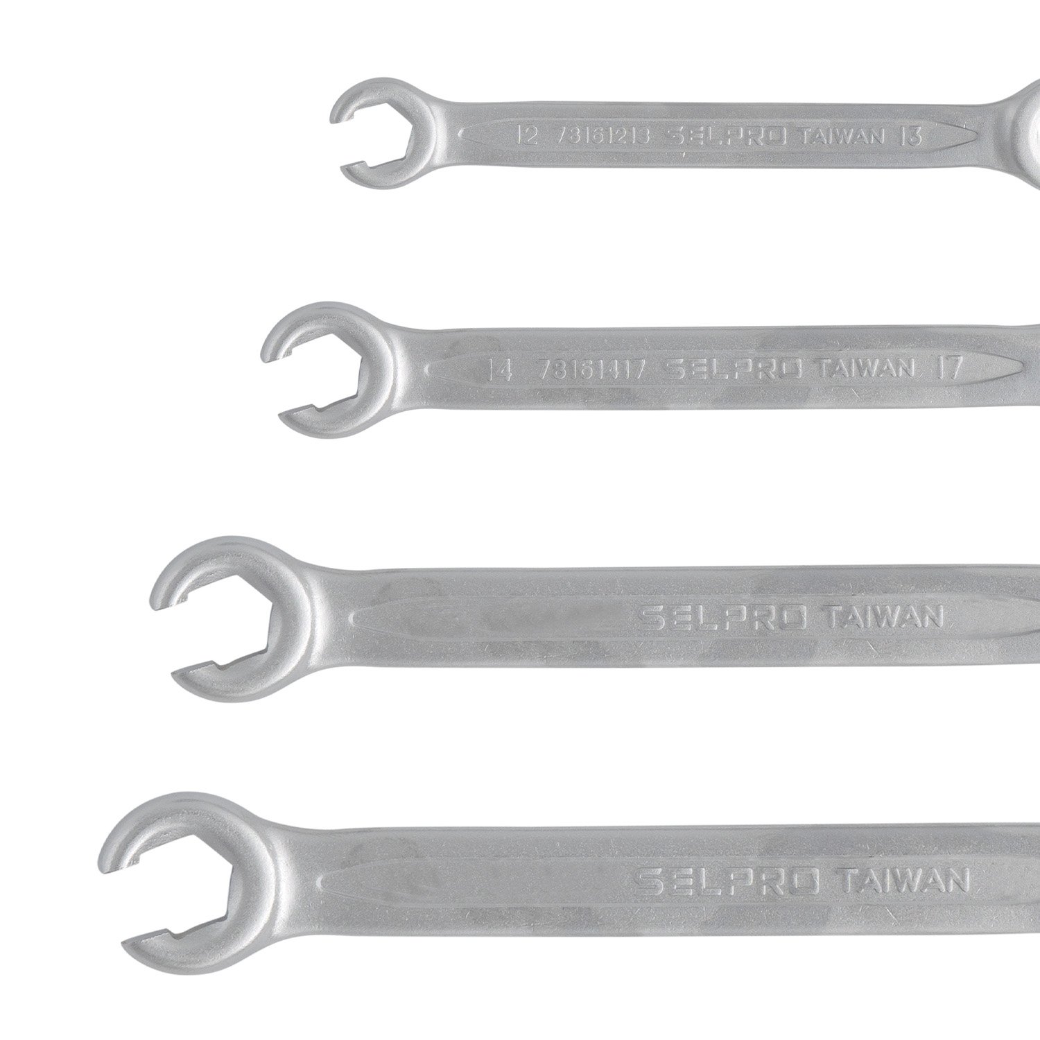 6 Pcs Flare Nut Wrench Set Cut Spanner Set.