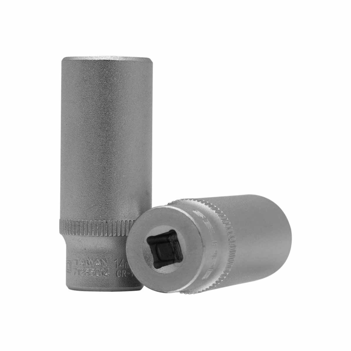 1/4" Dr. Deep Chrome Socket 6PT