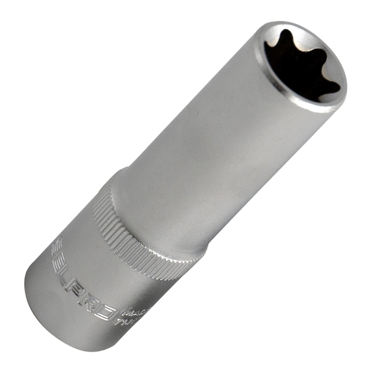 1/4" Dr. Deep Chrome E Socket.