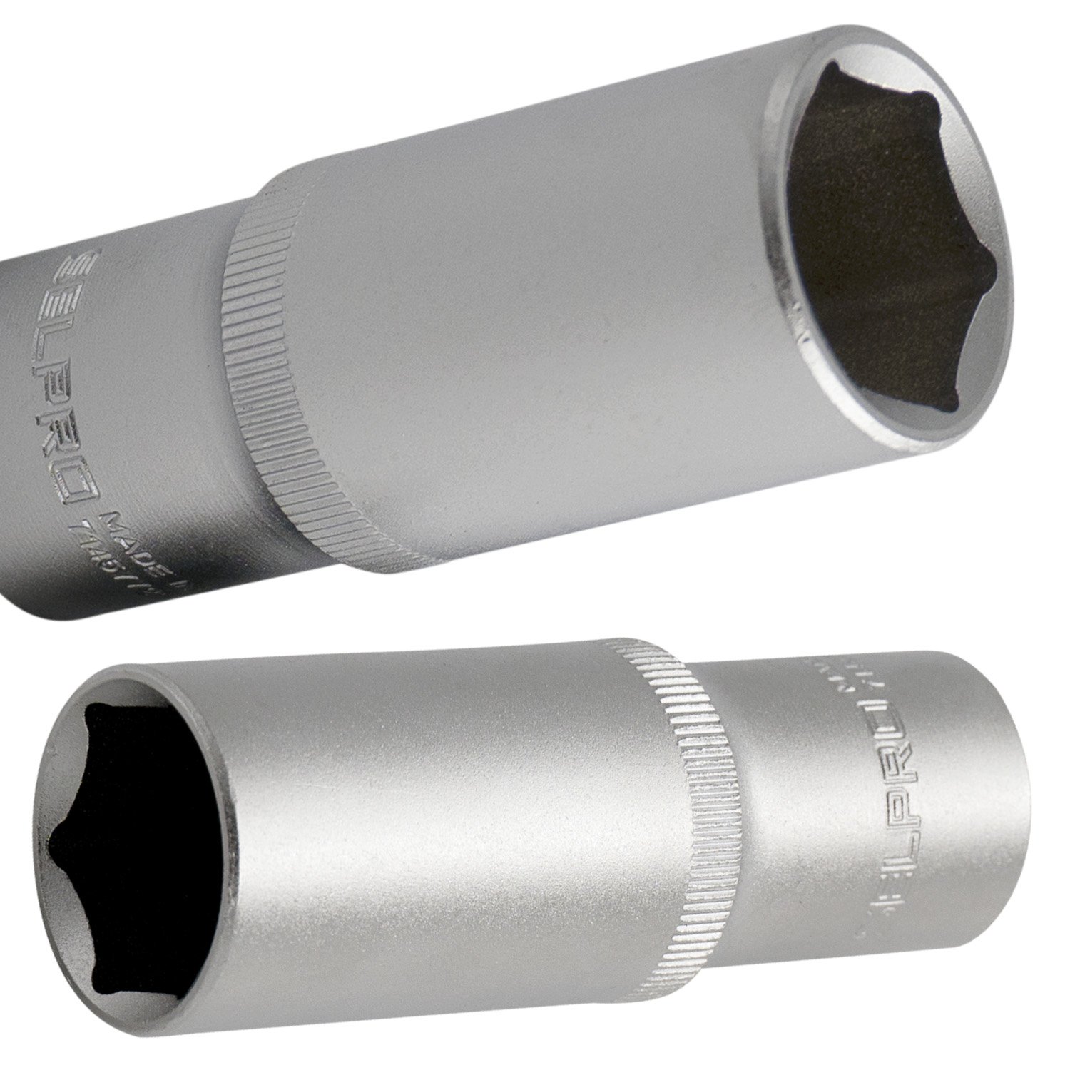 3/8" Dr. Deep Chrome Socket 6PT.