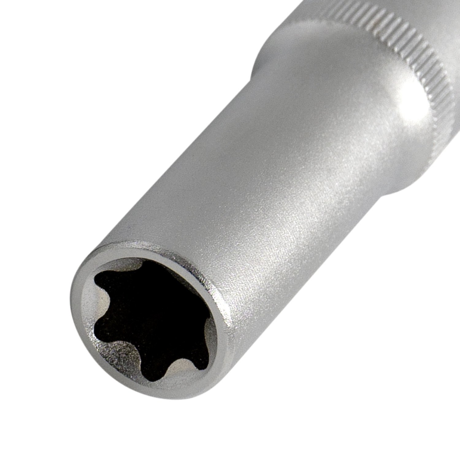 1/2" Dr. Deep Chrome E Socket.