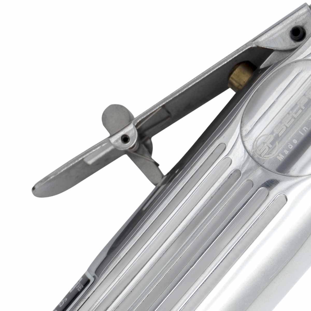 1/4" Straight Die Grinder With Safety Lever.