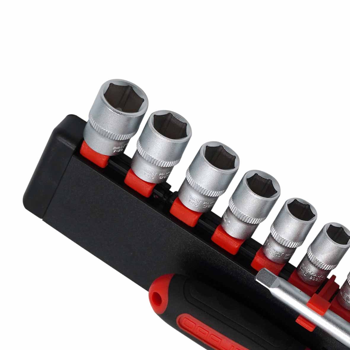 15 pcs 1/4" Dr. socket set (6PT)