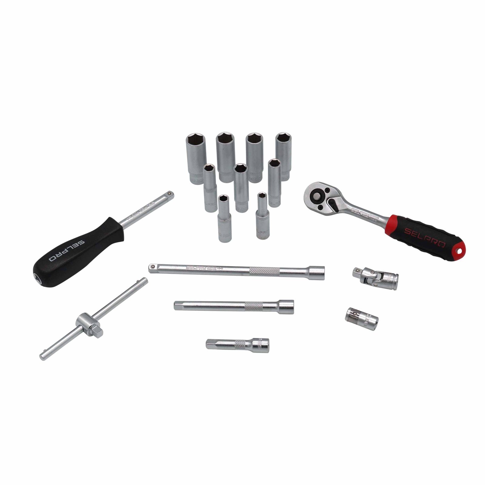 65 Pcs 1/4" Dr. Socket Combination Set
