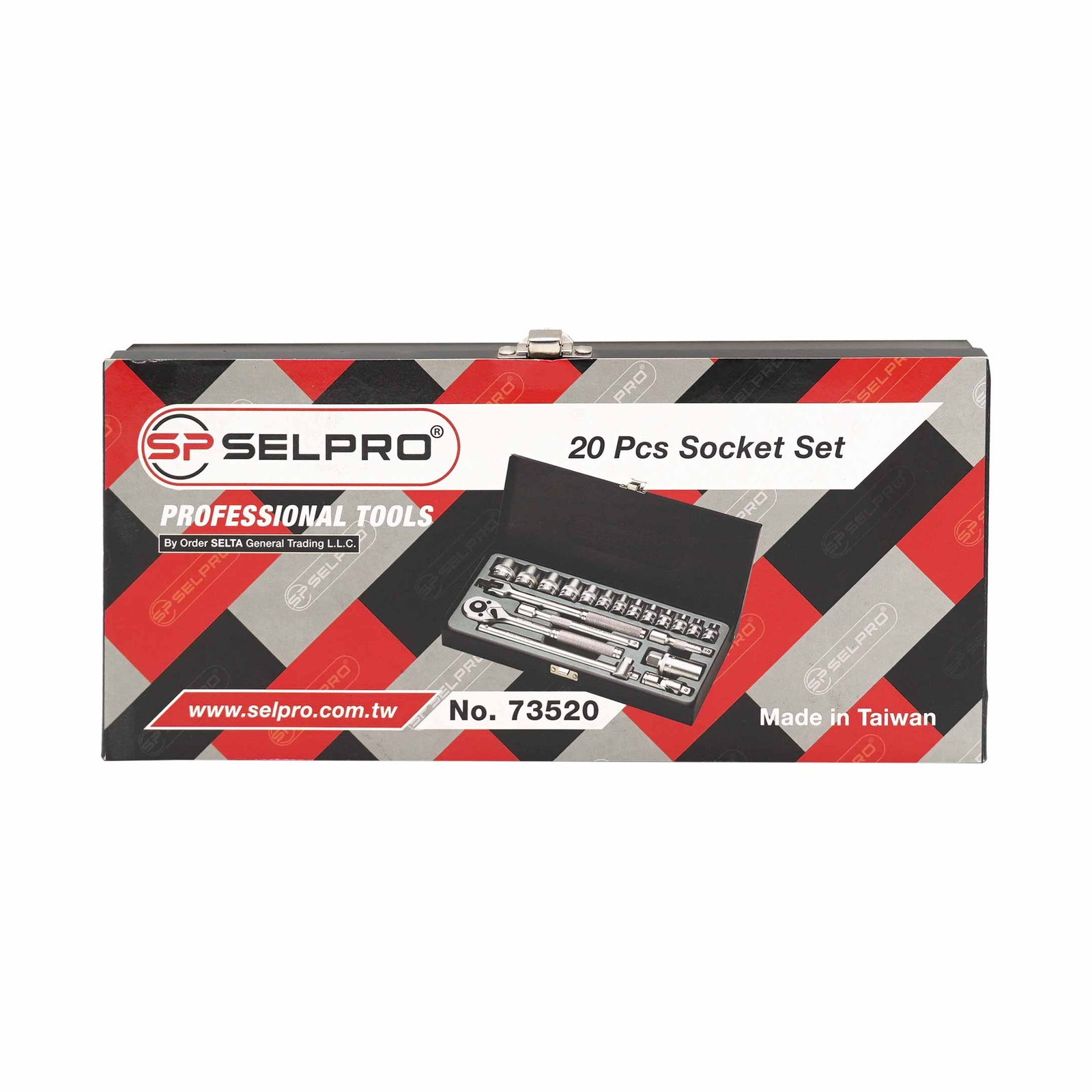3/8" Dr. 20 Pcs Socket Set 6PT.