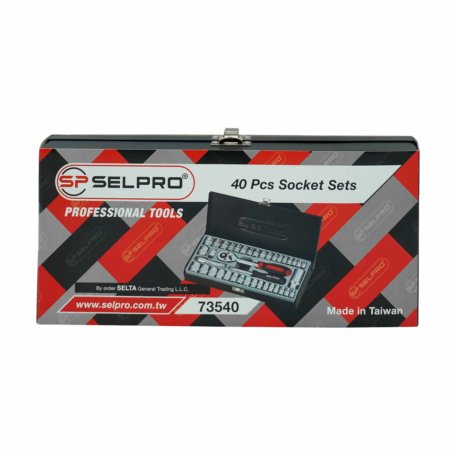 3/8" Dr. 40 Pcs Socket Set MM & SAE