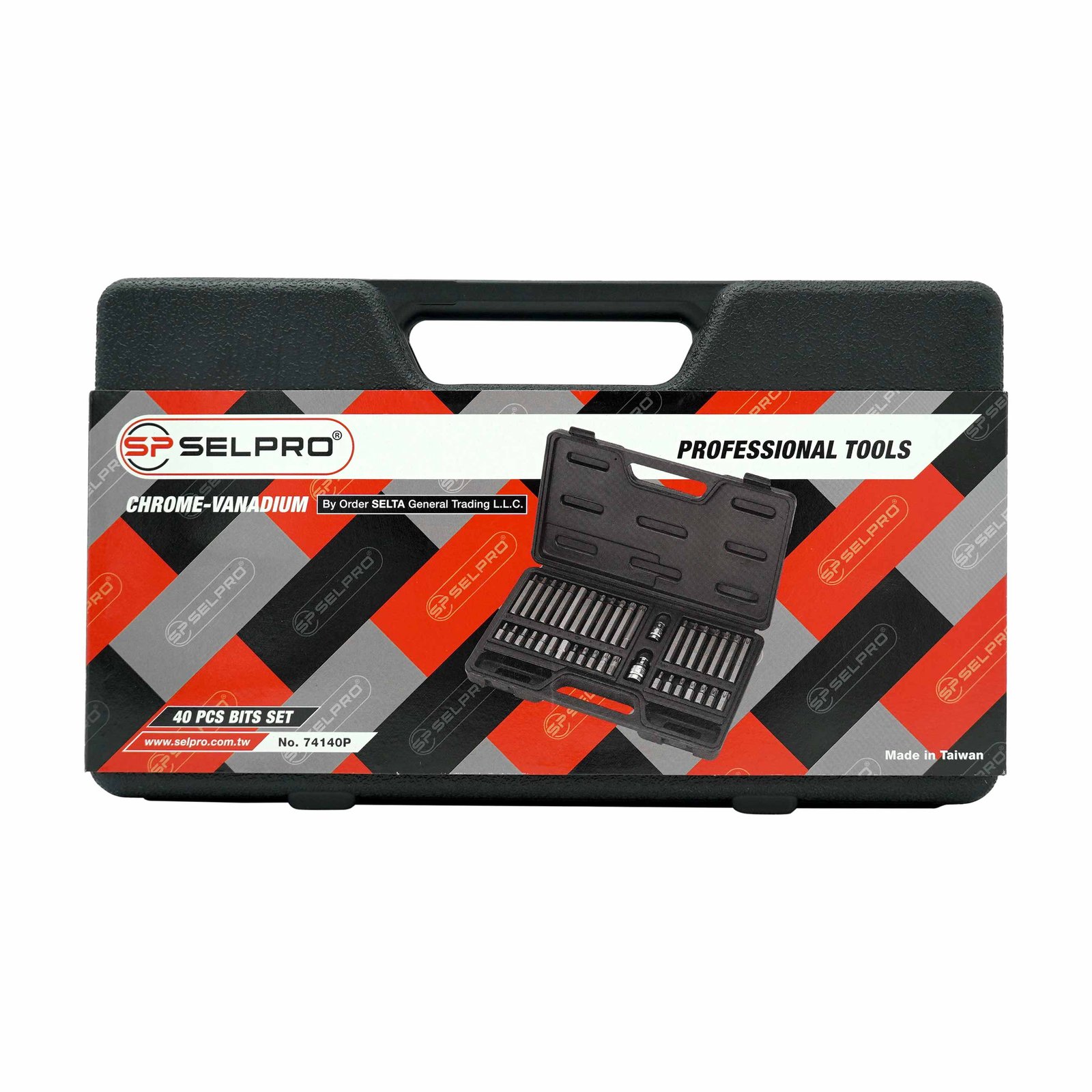 40 Pcs Bit Sets in Plastic Case.