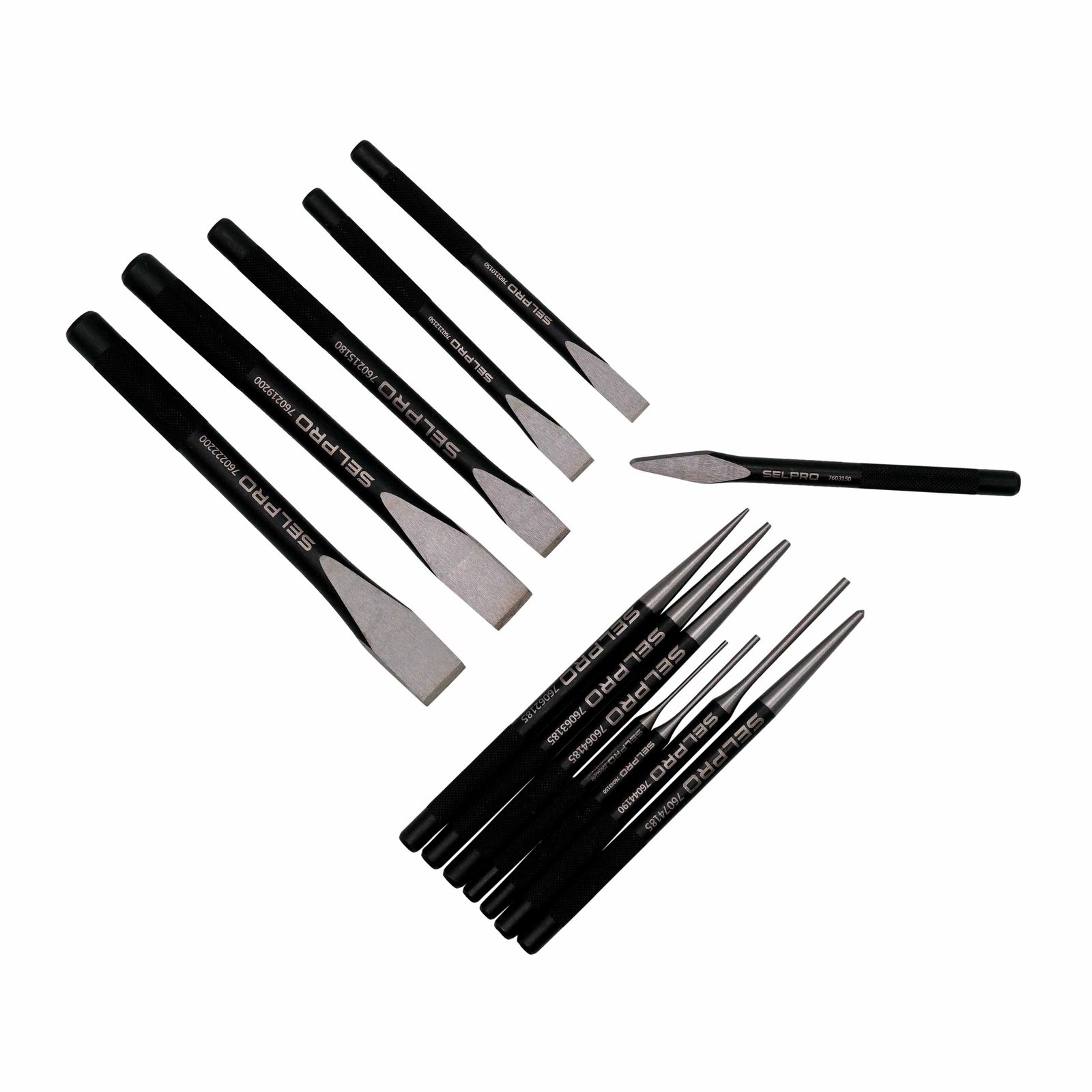 13 Pcs Chisel & Punch Set (Tray)