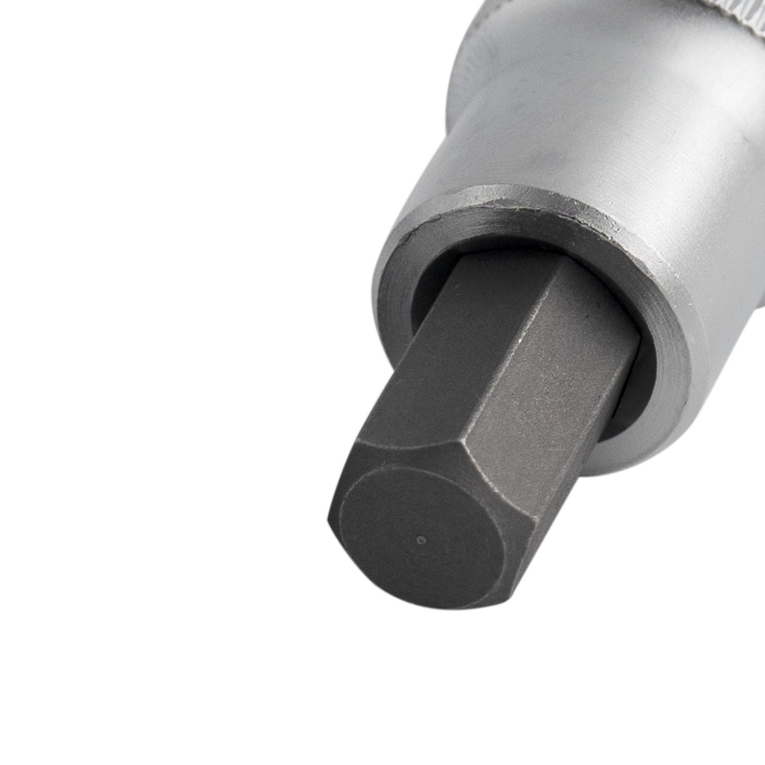 1/2" Dr. Short Chrome Hex Bit Socket 55mmL