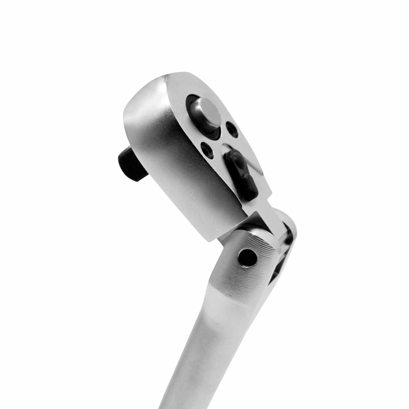 72 Teeth 180 Degree Flexible Ratchet Handle With Grip