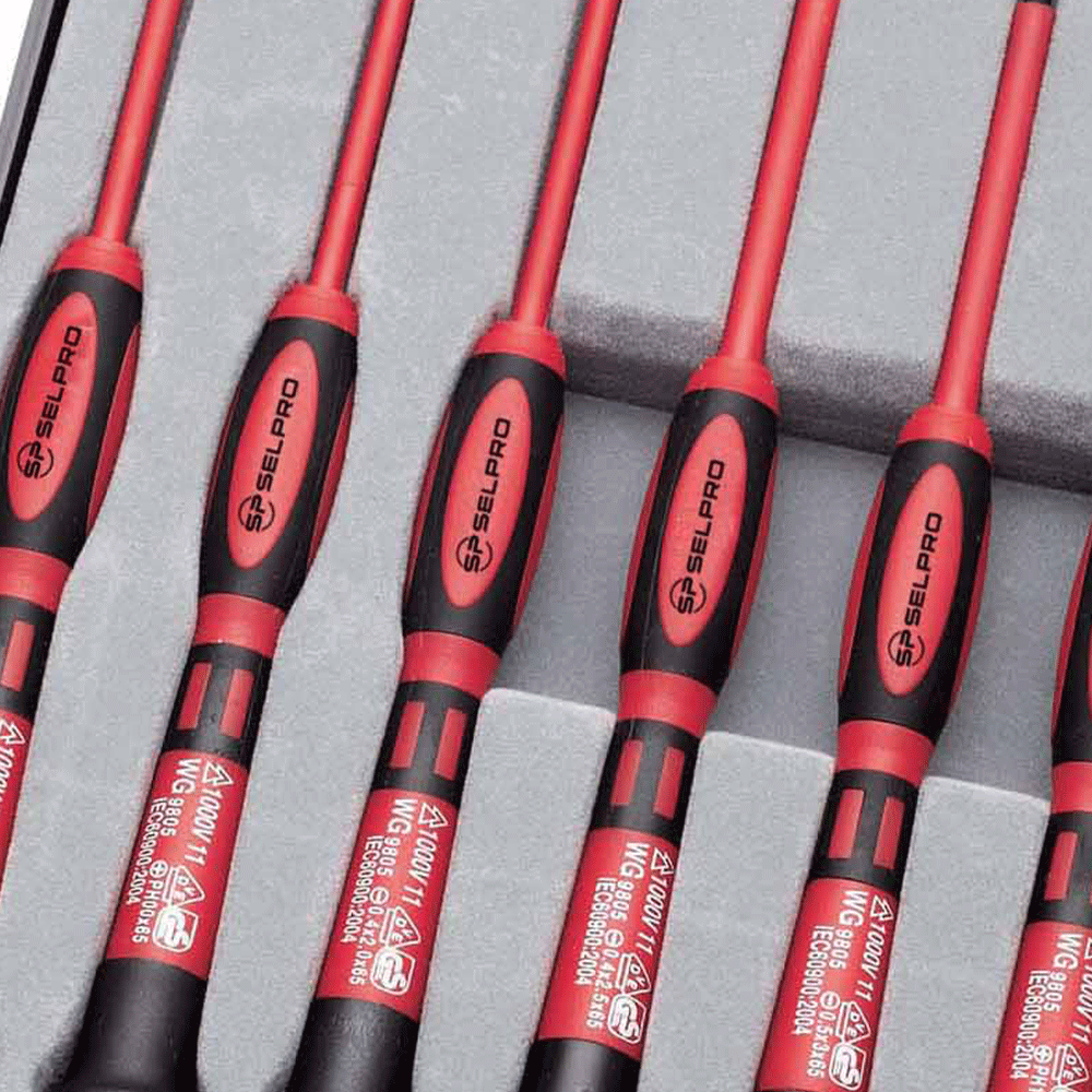 VDE Precision Insulated Screwdriver Set.