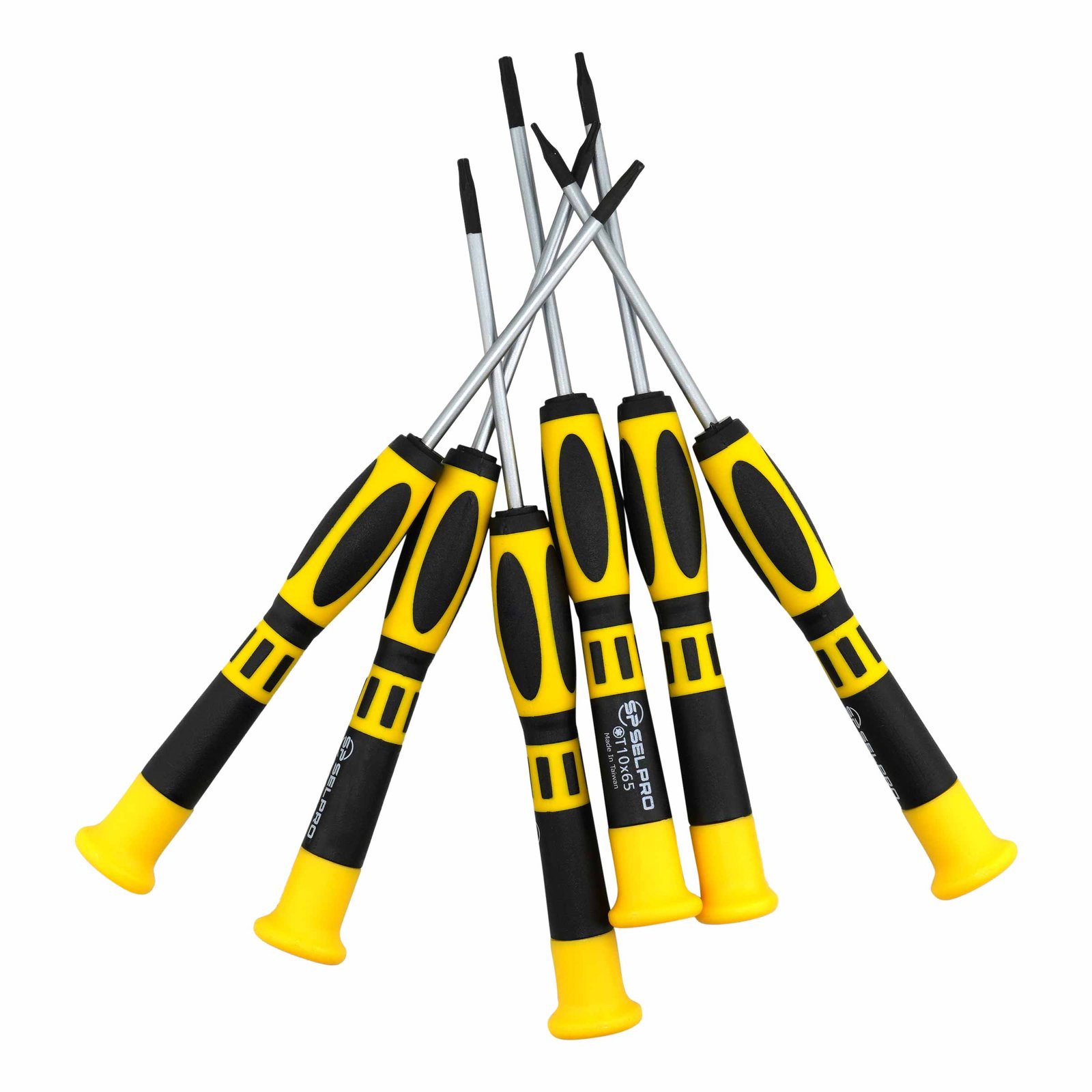 Torx Precision Insulated Screwdriver Set Swivel End Cap.