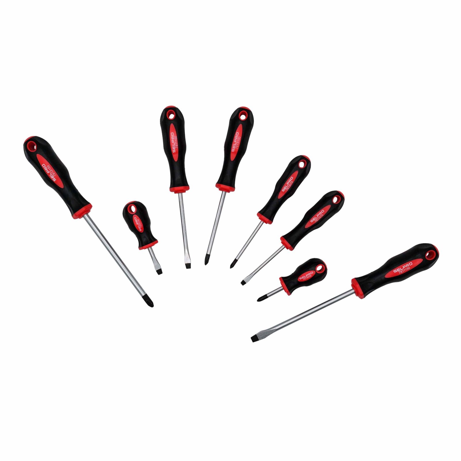 8 Pcs Phillips & Slotted Screwdriver Set