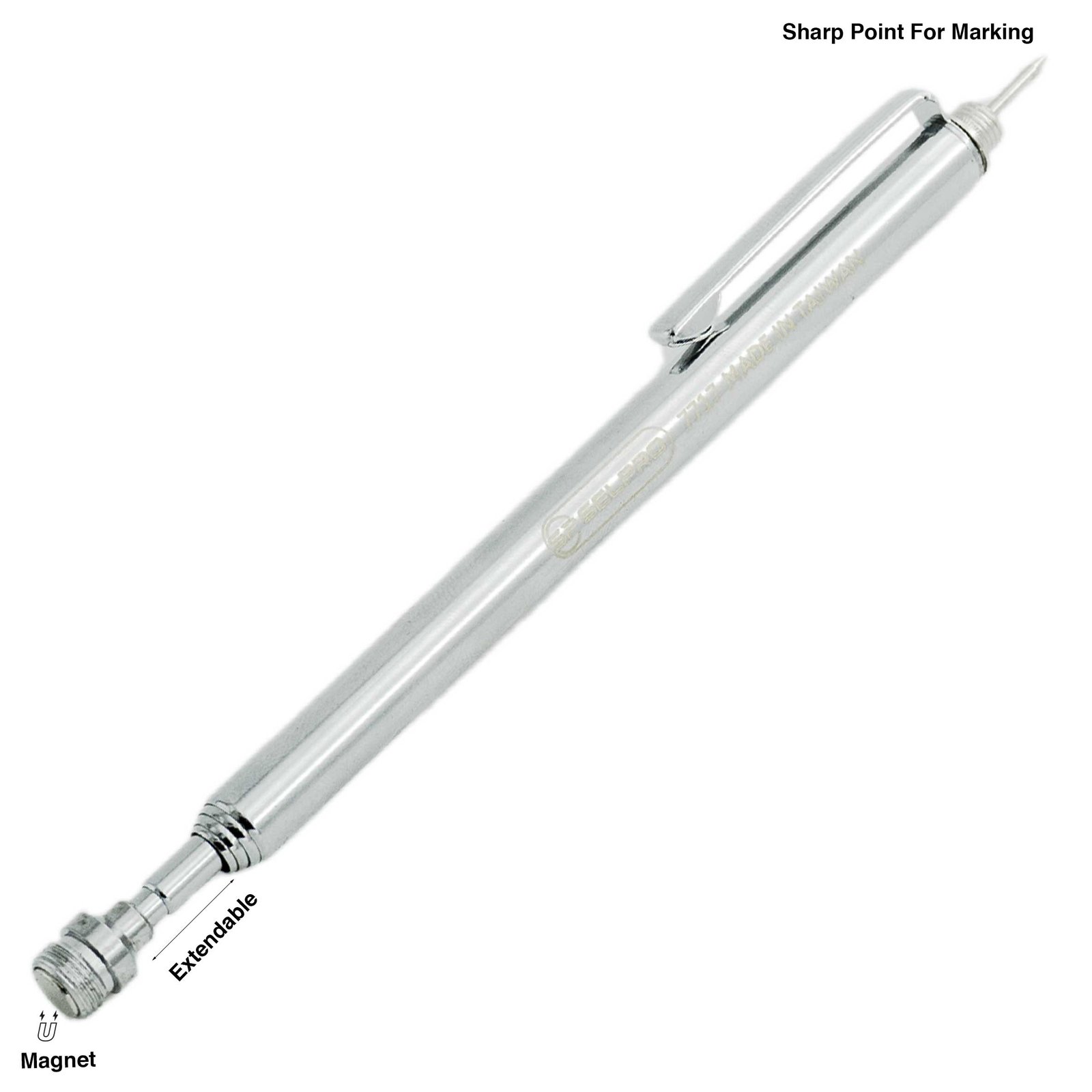 Multi Functional Magnetic Pick Up With Inspection Mirror.