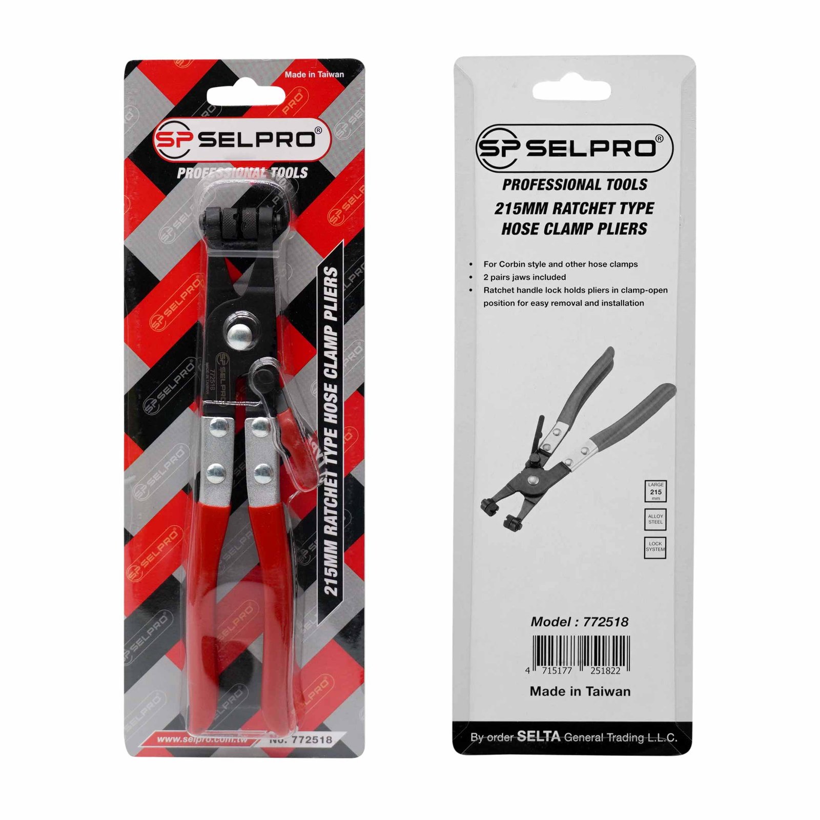 Ratchet Type Hose Clamp Plier