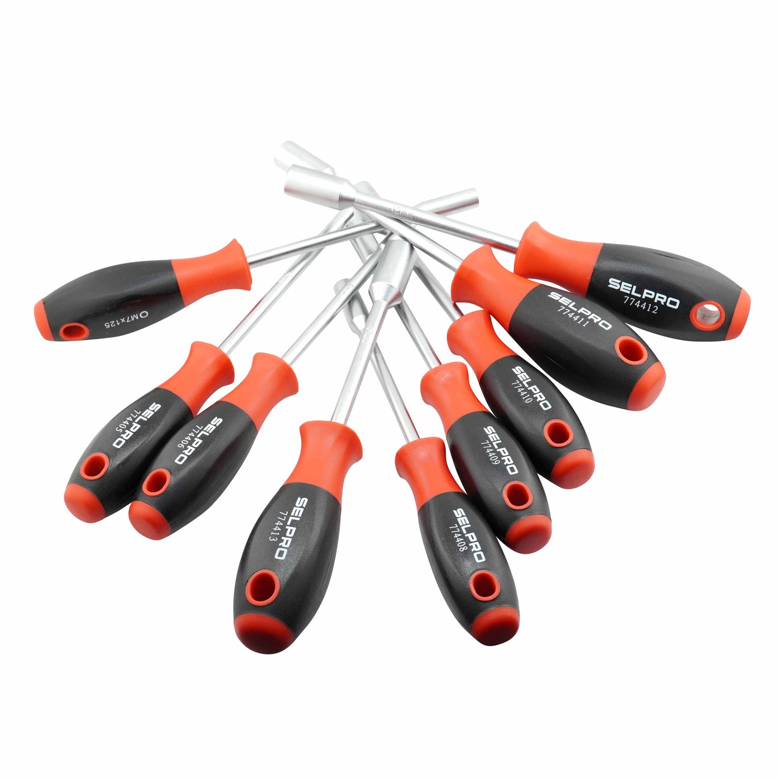 9 Pcs Hex Nut Driver Set 