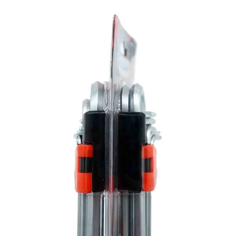 18 Pcs Extra Long Ball Point Hex Key & Star Key Wrench Set