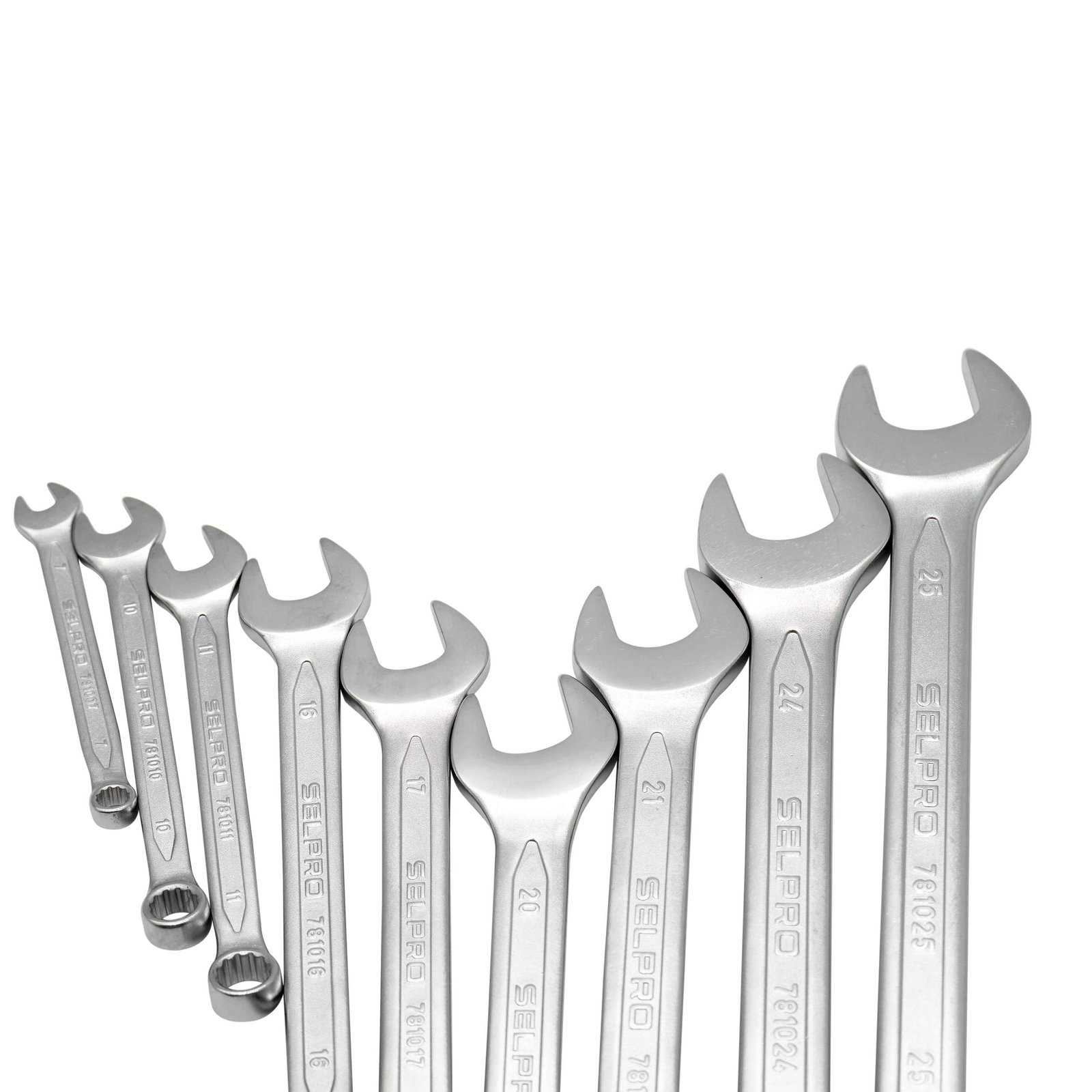 12 Pcs Combination Spanner Set 8 x 32mm.