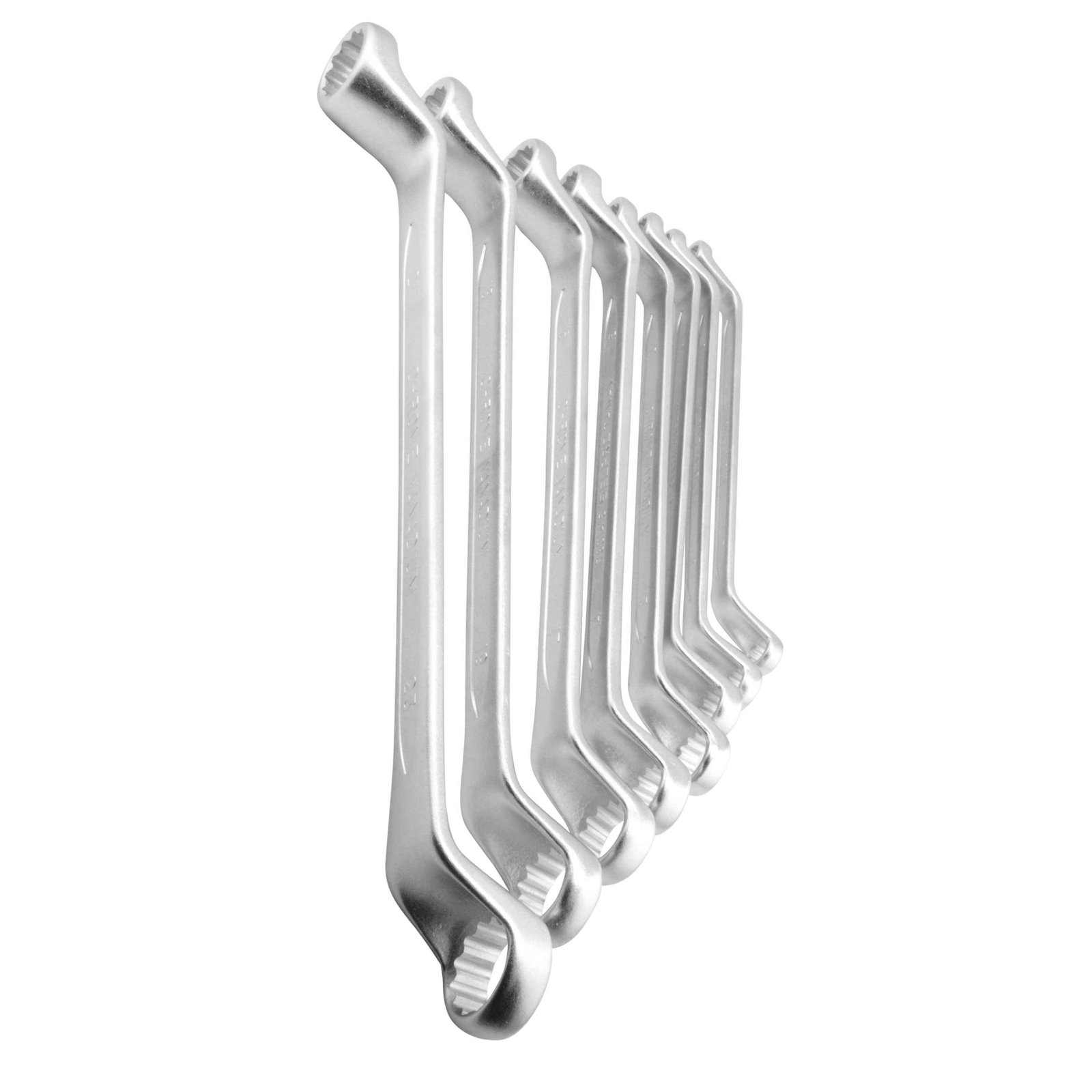8 Pcs Double Ring Spanner Wrench Set.