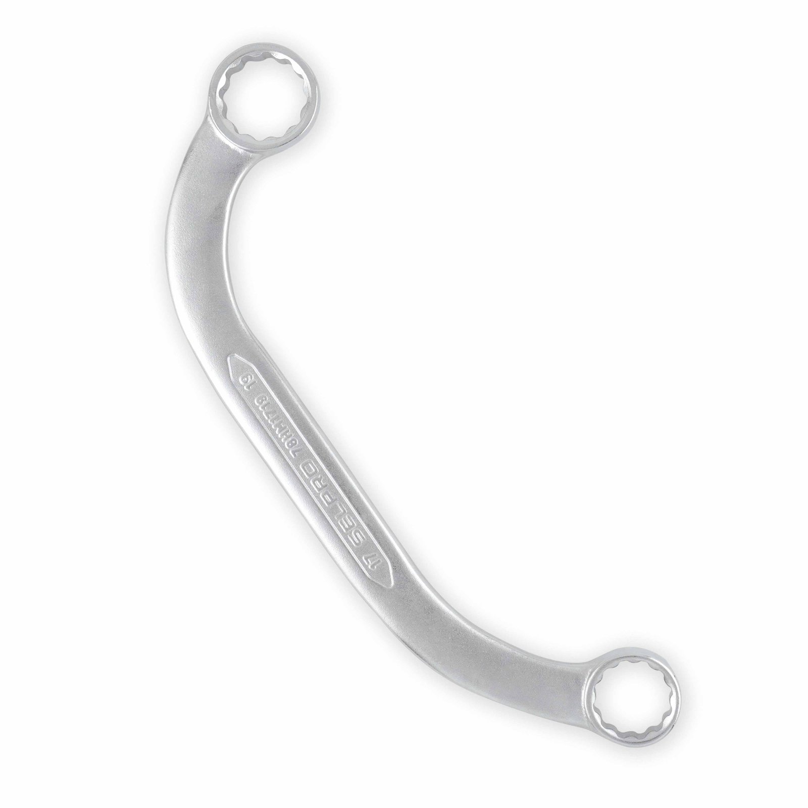 6 Pcs Half Moon Spanner Set 10x12 To 17x19mm.