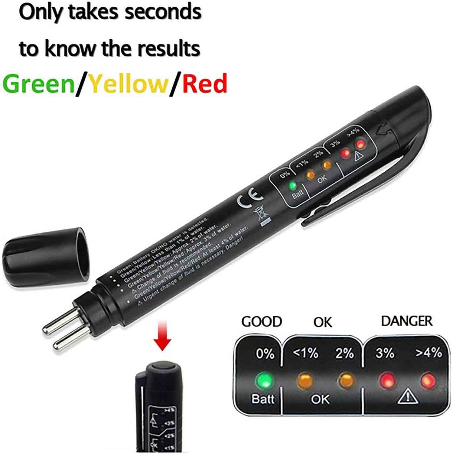 Pocket Brake Fluid Tester Pen