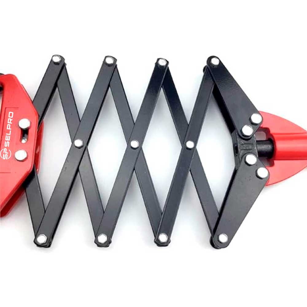 Scissor Action Industrial Hand Riveter Gun With 4 Nose Pieces