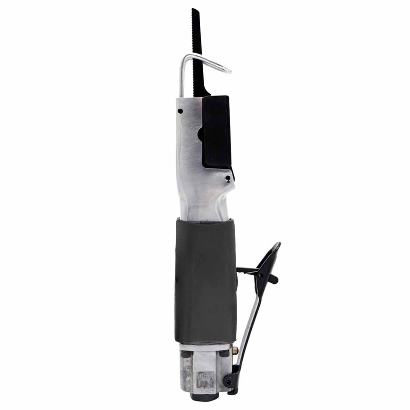Air Saber Saw With Safety Paddle Switch for Cutting.