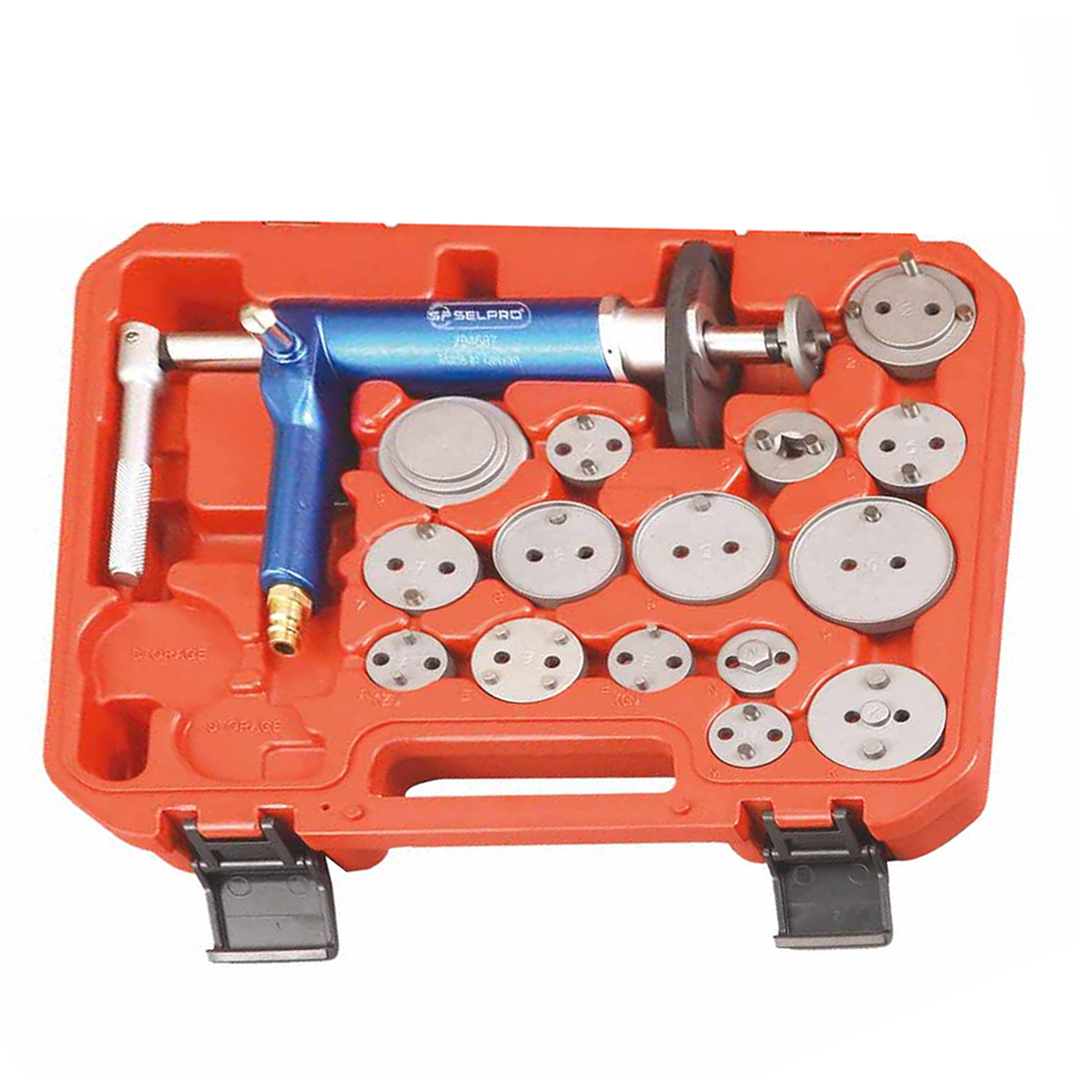 16-Piece Brake Air Caliper Wind Back Tool Set