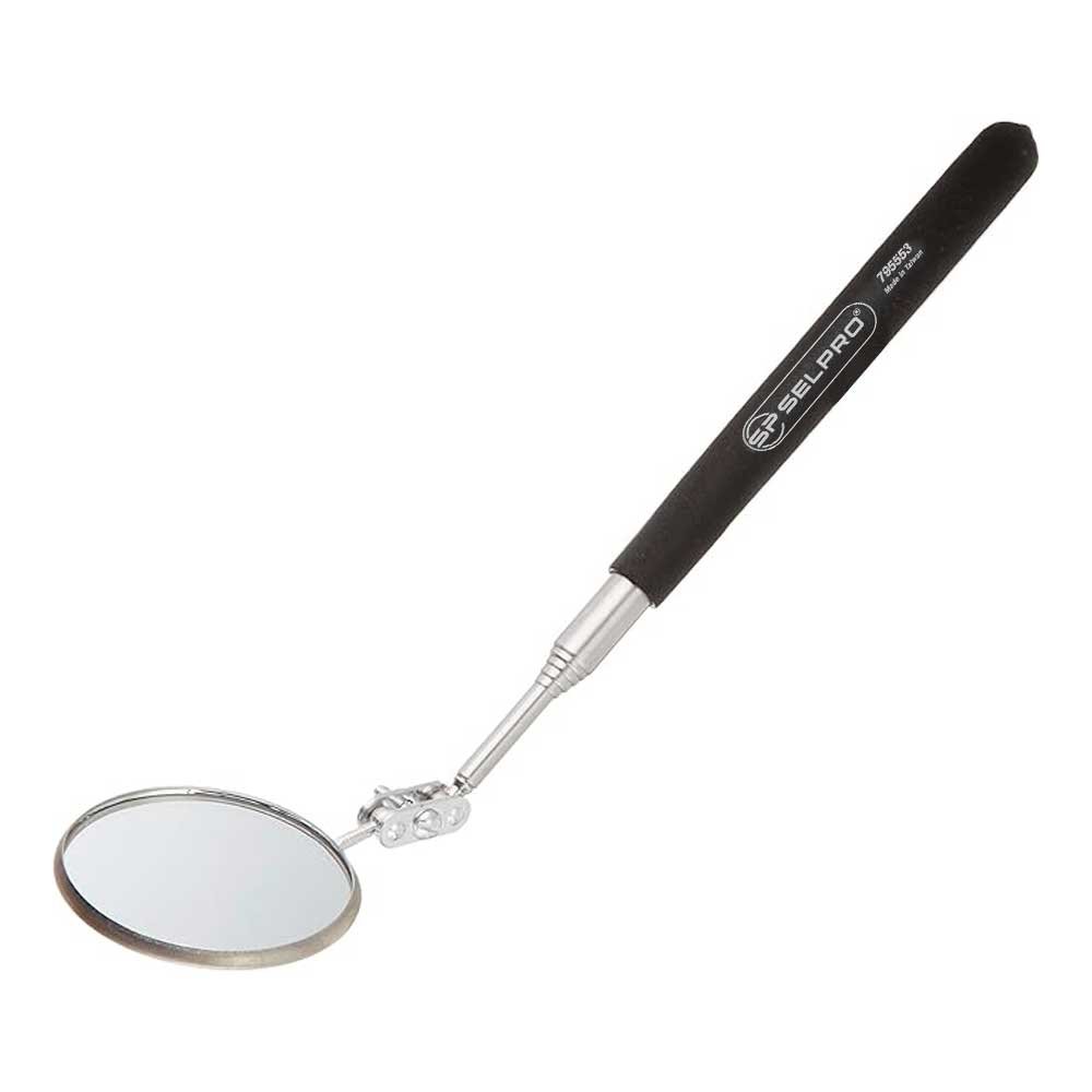 254-740mm Extendable Telescopic Inspection Mirror (57mm).