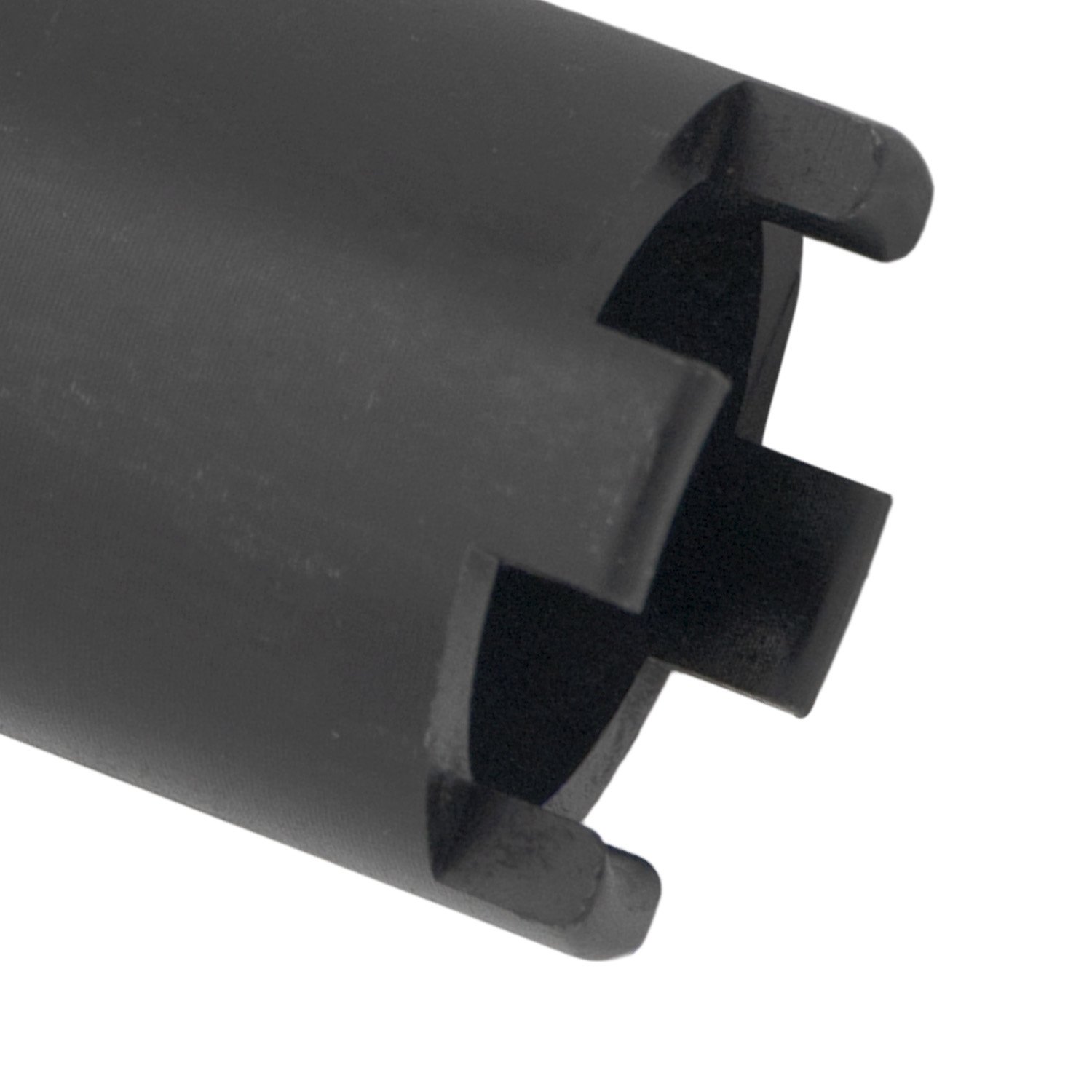 4 Toothed Impact Diesel Pressure Injector Socket Black.