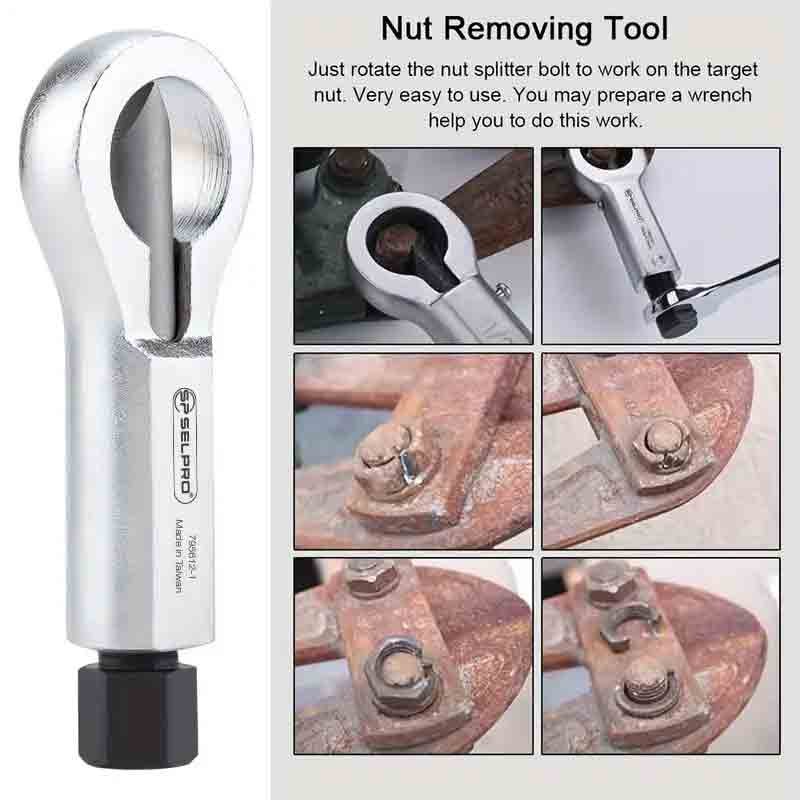 4 Pcs Nut Splitter Set