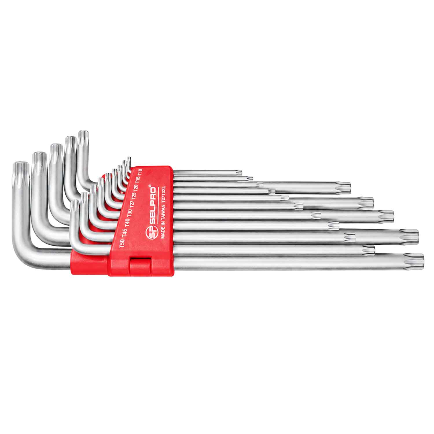 13 Pcs S2 Jumbo Extra Long Torx L-key Set T10-T80