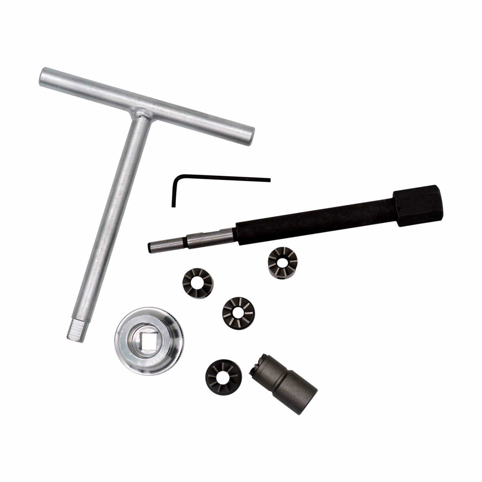 9 Pcs Diesel Injector Seat Cutter Removal Kit
