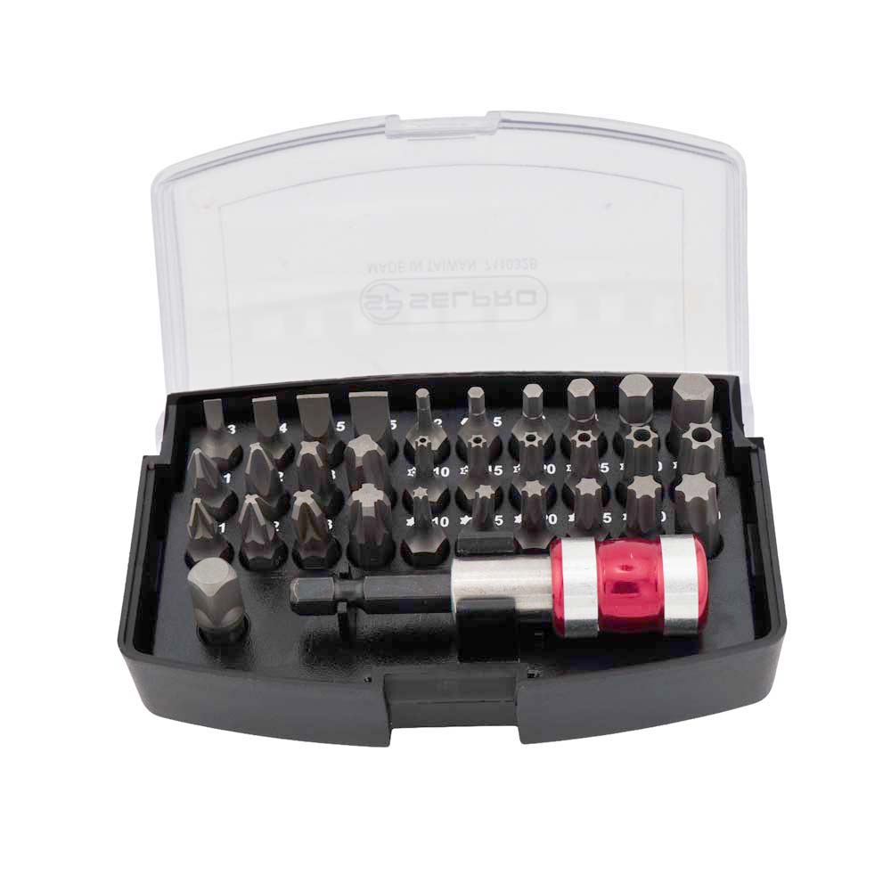 32 Pcs S2 Bit set with Socket Adaptor