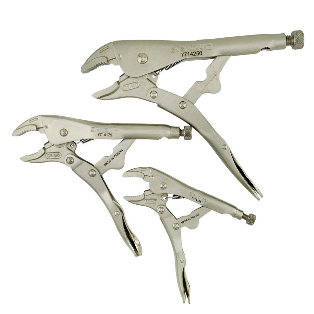 Curved Jaw Locking Pliers Vise Grip with Wire Cutter