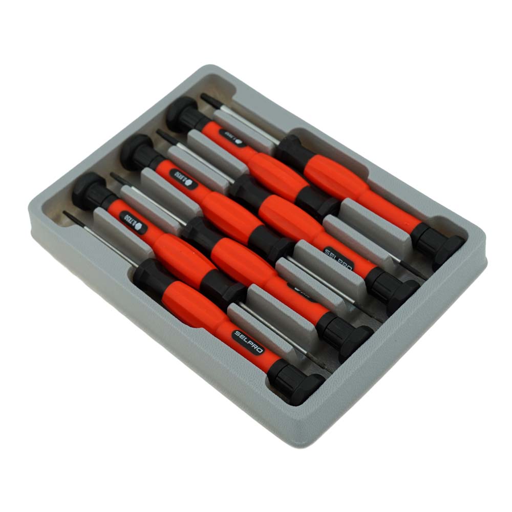7 Pcs S2 Precision Screrwdriver Set H0.7 to H3.
