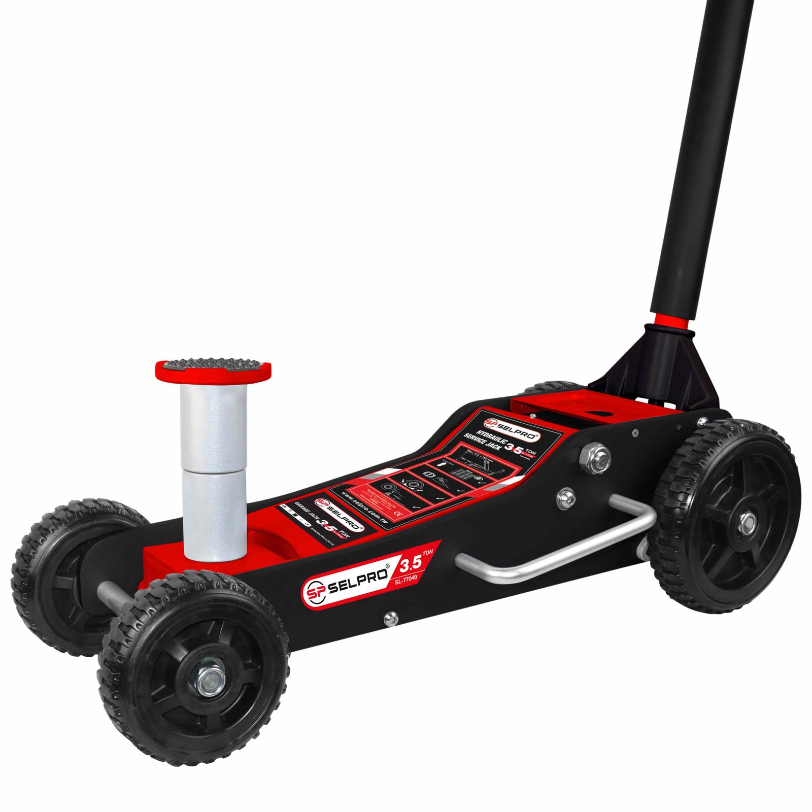 3.5 TON Hydraulic Service Aluminum Off Road Floor Jack.