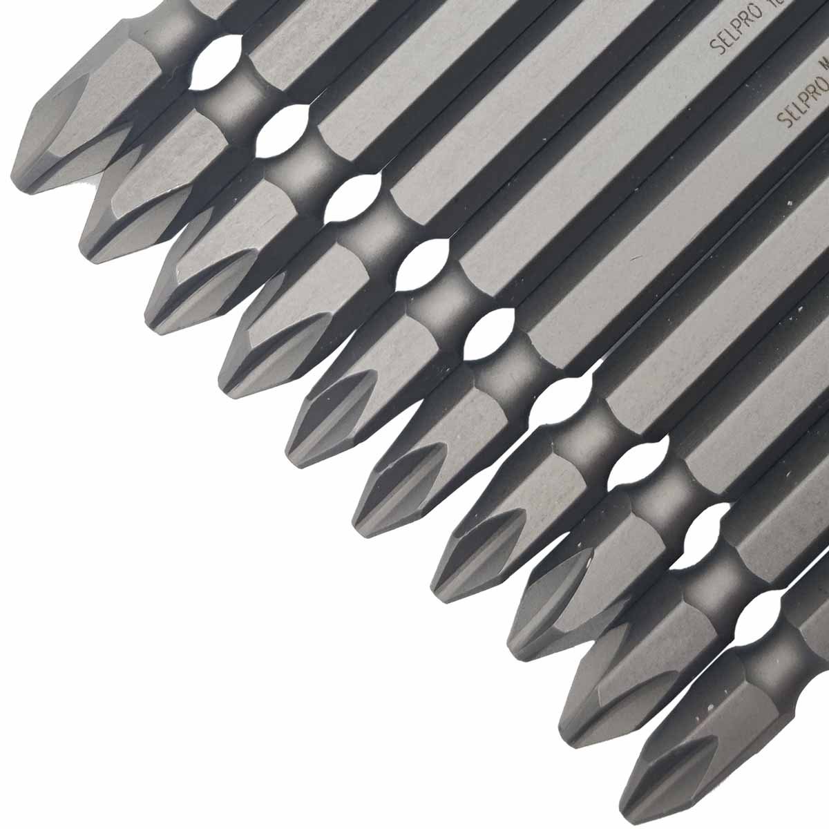 1/4" Double Side Phillips Power Bit S2 PH2-PH2