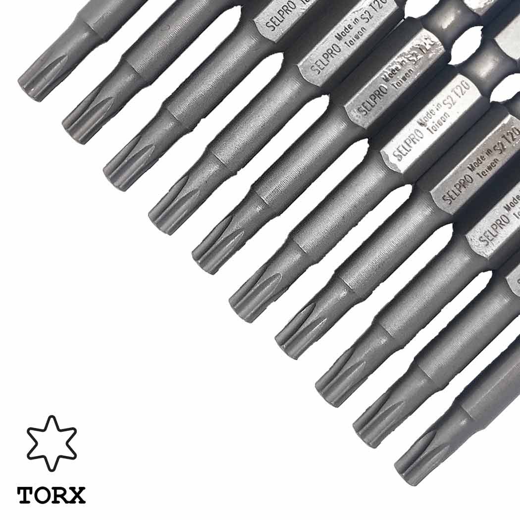 1/4" Reduced Torx Power Bit S2.